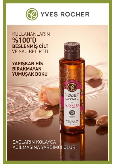 Argan Gül Özlü Oryantal Vücut Bakım Seti 400 Ml Duş Jeli + 100 Ml Vücut Yağı Diğer