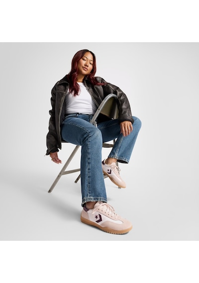 Converse Run Star Trainer Unisex Pembe Süet Sneaker