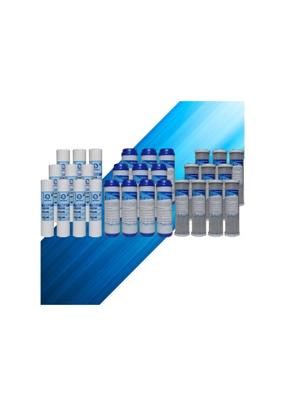 Açık Kasa Su Arıtma Cihazı Filtresi Ekonomik Paket 10 Takım 501321294