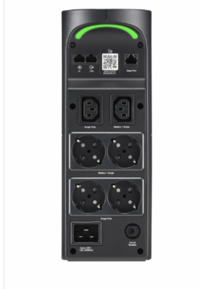 Apc Bgm2200b Gr - Back-ups Pro, 2200va/1320w, Tower, 230v, 4x Schuko Ve 2x Iec C13 Çıkışı, Rgb Işıkl