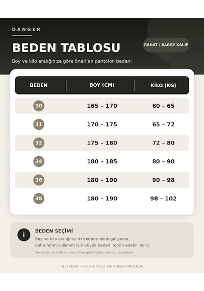 Danger Erkek Viskon Karışımlı Yan Tokalı Pileli Baggy Pantolon Haki 0171dngr Danger Erkek Viskon Karışımlı Yan Tokalı Pileli Baggy Pantolon Haki 0171dngr