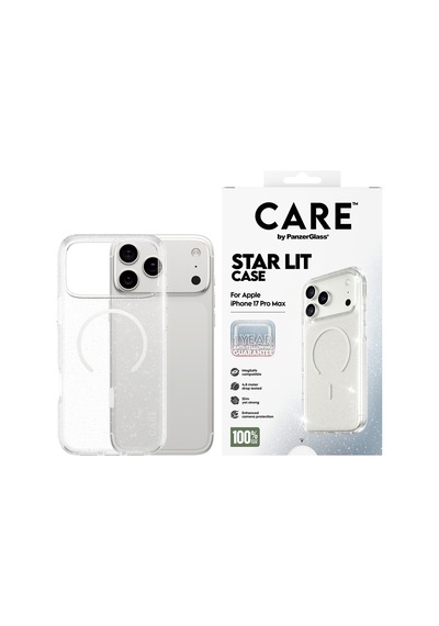 Care By Panzerglass Flagship Apple Uyumlu iPhone 17 Pro Max Urban Explorer Star Lit Beyaz Magsafe Kılıf