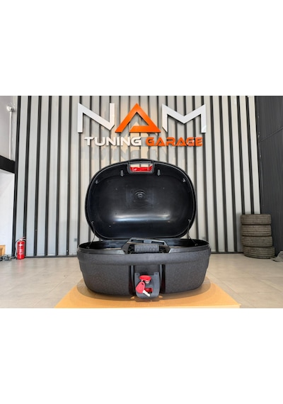 Motosiklet Arka Çanta 46 Litre Motorsiklet Kurye Çantası Siyah Renk