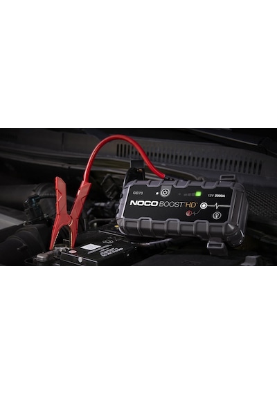 Noco Boost HD GB70 12V 2000 Amper Lityum Akü Takviye + Powerbank + Led Lamba