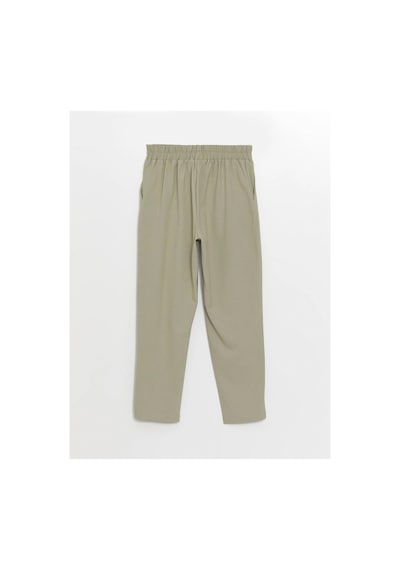 LC Waikiki Beli Lastikli Standart Fit Kadın Pantolon Green