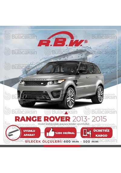 Range Rover Muz Silecek Takımı 2013-2015 Rbw