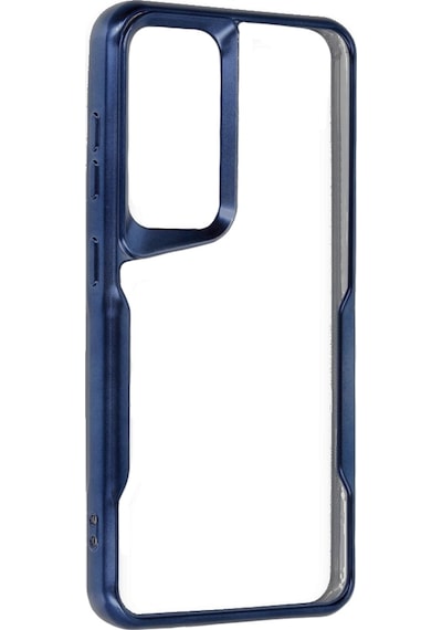Samsung Uyumlu Galaxy S23 Boyi Seri Silikon Kapak Lacivert