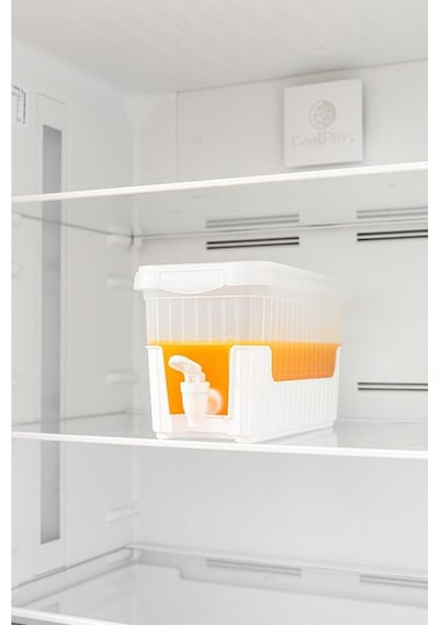 Ayaklı Musluklu Su Ve Limonata Sebili Buzdolabı Sebili - 4 Lt Beyaz