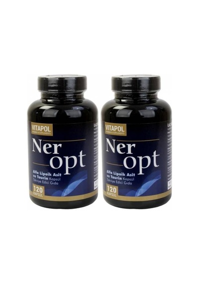 Vitapol Ner Opt Alfa Lipoik Asit Taurin Complex 2X120 Kapsül
