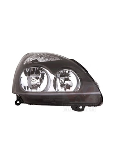 Clio II-Symbol II Far Komple Siyah Çerçeve Sağ 7701054063