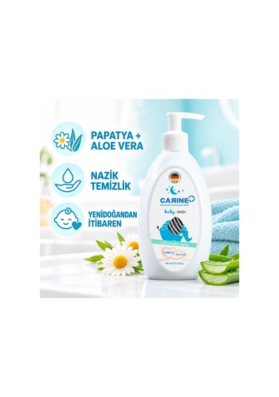 Carine Bebek Vücut Şampuanı 400 Ml - Hassas Cilt Temizliği