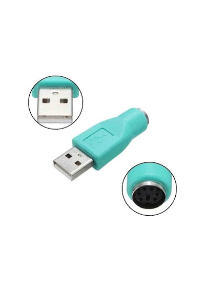 Ps2 Usb Ps2 Girişini Usb Ye Çevirir - Ps2 Çevirici Dönüştürücü