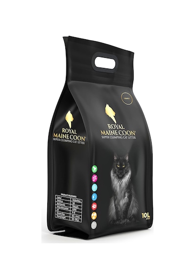Royal Maine Coon Portakal Kokulu Perlit Kedi Kumu 10 L