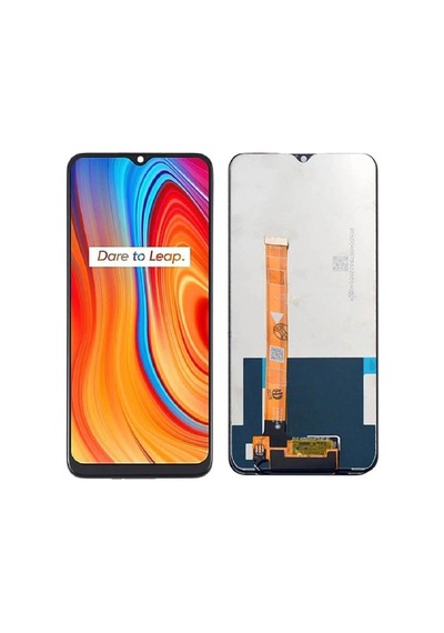 Realme C3 Lcd Ekran Dokunmatik Siyah