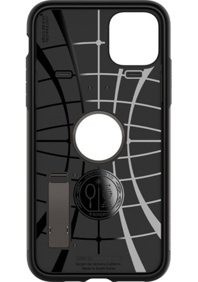Spigen Apple Uyumlu iPhone 11 Pro İle Kılıf Slim Armor Gunmetal Gri
