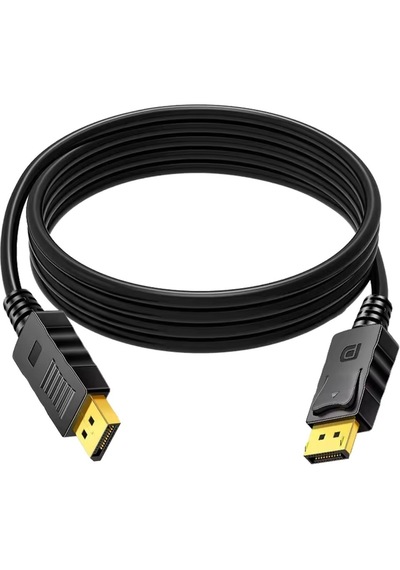 Alfatec 3 Metre 1.4v 60hz 144hz 165hz 240hz Displayport To Displayport Görüntü Aktarım Kablosu