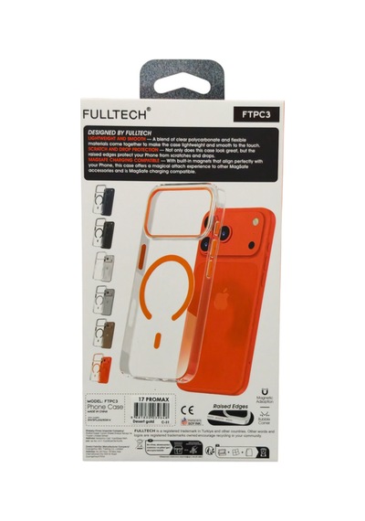 İphone 17 Pro Max Uyumlu Ftpc3 Magsafe Şarj Destekli Şeffaf Kılıf 79727606