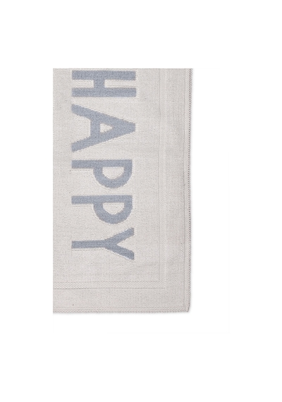 Happy Doğal Pamuklu 2'li Banyo Kilim Seti 60x100+50x60 Cm - Gri