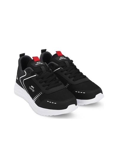 Slazenger GUMMY I Kadın  Siyah / Beyaz Koşu & Yürüyüş Spor Ayakkabısı
