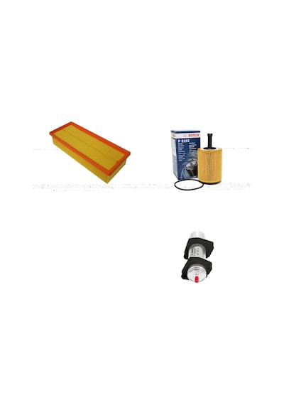 Bosch Filtre Bakım Seti Audi Q5 2.0 Tdı 2009-2016 Dizel Caha Hava + Yağ F. + Yakıt Filtre Bosch