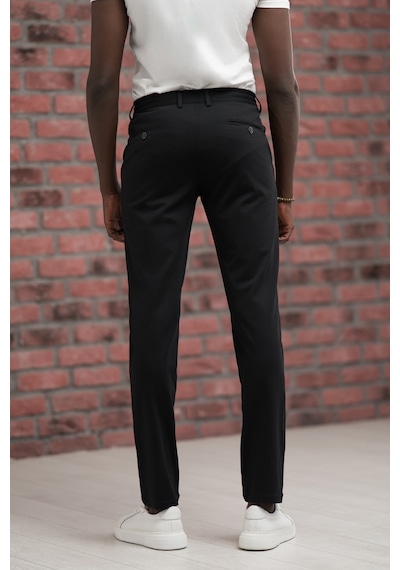Paul Martin Regular Fit Likralı Penye Kumaş Beli İplikli Ve Lastikli Jogger Pantolon Siyah Paul Martin Regular Fit Likralı Penye Kumaş Beli İplikli Ve Lastikli Jogger Pantolon Siyah