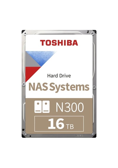 Toshıba N300 16tb 7200rpm 512mb Sata3 6gbit/sn Mn11aca16ts Nas Hdd-219281