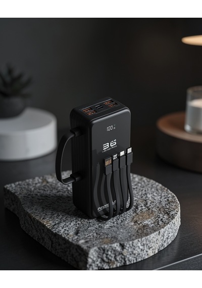 Kablosuz Şarjlı Powerbank 36000mah Uczzz36000powerbank-2 Çok Renkli