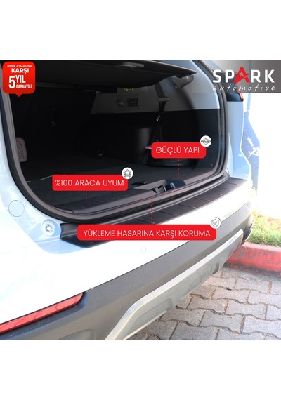 Chery Tiggo 8 Pro 2023- Yılı Ve Sonrası Uyumlu Arka Tampon Eşiği Mat