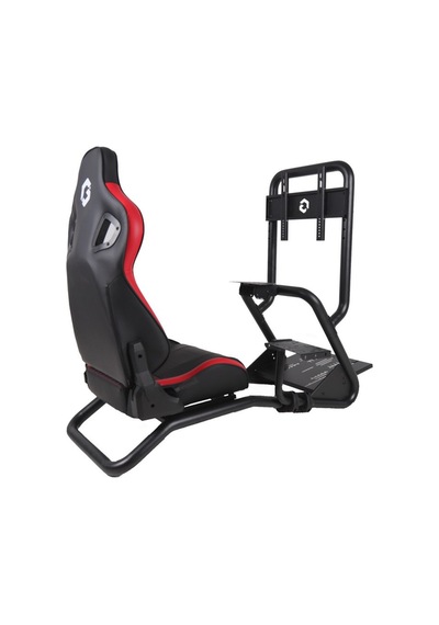 Gomprx-6013 Master Pro X Yarış Oyun Simülörü Kokpiti - Kırmızı/siyah
