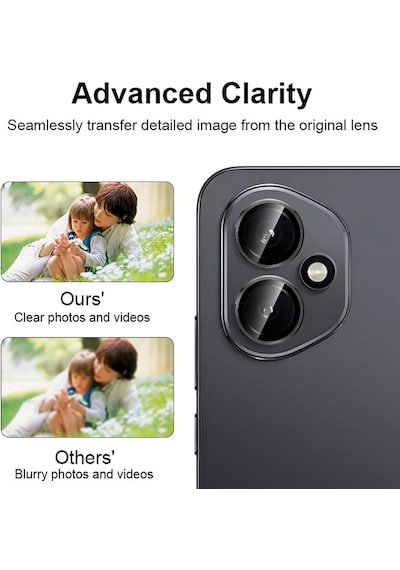 Honor 400 Kamera Lens Koruyucu Temperli Cam Uygulama Aparatlı
