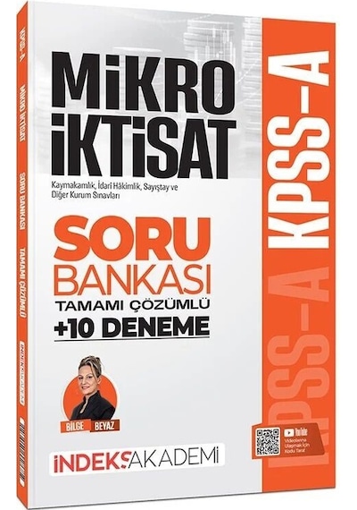 İndeks Akademi Kpss A Grubu Mikro İktisat Soru Bankası Ve 10 Deneme Çözümlü - Bilge Beyaz