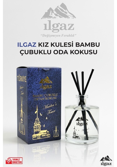 Kız Kulesi Bambu Çubuklu Oda Kokusu Türkiye Serisi Ferahlatıcı 500 ML