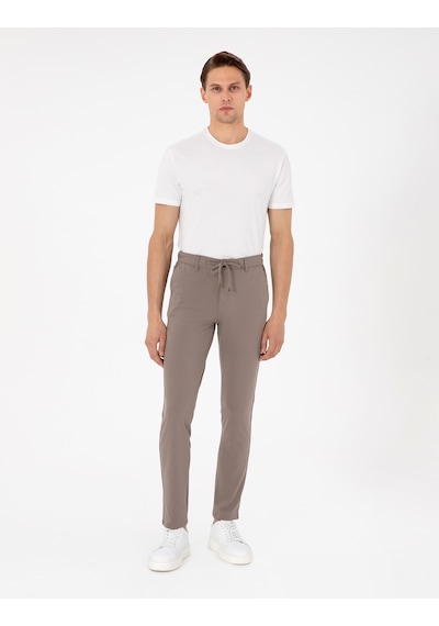 Pierre Cardin Erkek Bej Pantolon Kanvas-chino 50307954-vr011 Bej