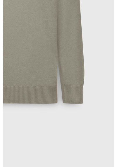 AC&Co / Altınyıldız Classics Erkek Bej Yünlü Sıcak Tutan Standart Fit Normal Kesim Yarım Balıkçı Yaka Triko Kazak Bej AC&Co / Altınyıldız Classics Erkek Bej Yünlü Sıcak Tutan Standart Fit Normal Kesim Yarım Balıkçı Yaka Triko Kazak Bej