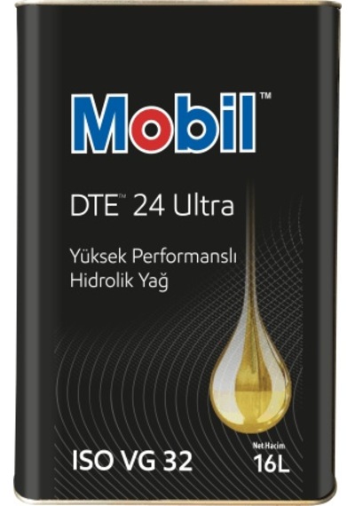 Mobil DTE 24 ISO VG 32 Yüksek Performanslı Hidrolik Yağı 16 L