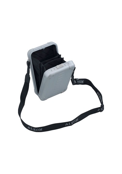 Aleon Mini Bag 19 Cm Alüminyum Omuz Çantası, Hafif, Şık, Unisex Günlük Çanta Gümüş