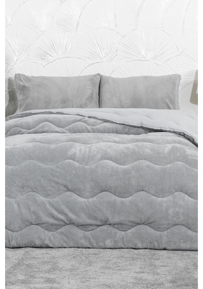 Elart Victor Comfort Uyku Seti Tek Kişilik Wellsoft 2 Parça 155x215 Cm Gri Gri
