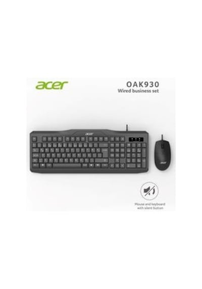 Acer OAK-930 Kablolu Q Klavye Optik Mouse Set