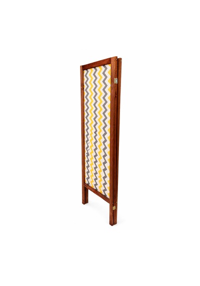 Kumaş Paravan 3 Kanat Seperatör Ahşap Kumaşlı Panel 6053