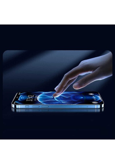 Apple  Uyumlu   iPhone 12 Pro Max Zore Fit Hard Mat Privacy Cam Ekran Koruyucu