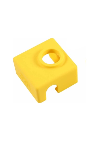 Koodmax 3 Adet E3d-v6 Sıcaklığa Dayanıklı Mk8 / Mk9 Alüminyum Isıtıcı Blok Silikon Kılıfı - Sarı