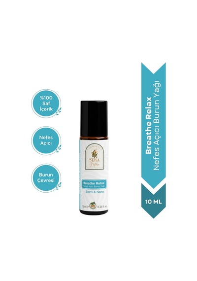 Breathe Relax Doğal Ferahlık Aromaterapi Yağı 10 ML