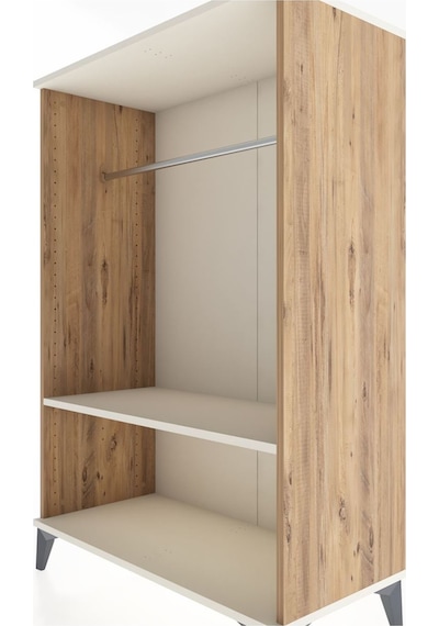 Hyperion Dolap Tek Raflı Tek Askılı 88x44x134 Çam-aytaşı Çam