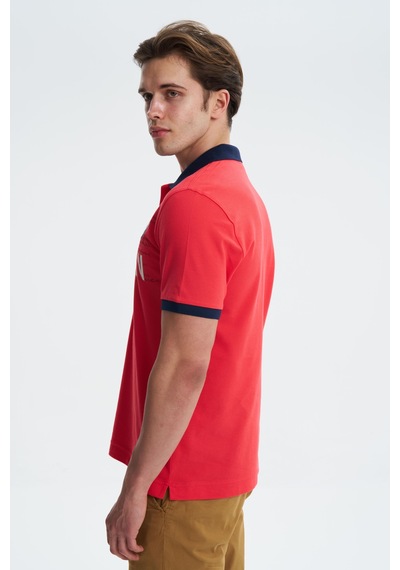 AR-MA Arma Erkek Regular Fit Likralı Pike Polo Yaka Tişört Y27374308601 001