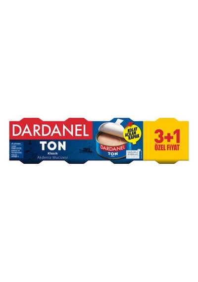 Dardanel Klasik Ton Balığı 4x75 G 7'li Avantaj Paketi Mıchu