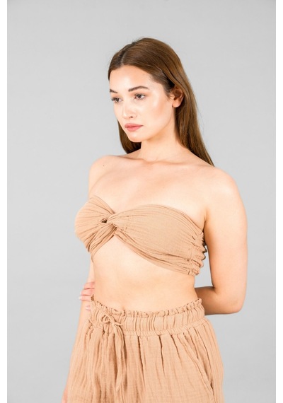 Crop Top Çok Renkli