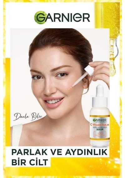 Garnier C Vitamini Parlak Aydınlatıcı Göz Kremi 15ml + Süper Aydınlatıcı Serum 30ml pktcvtmngzkrmsrm-9492