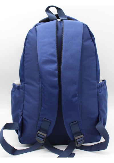 Su Geçirmez Kumaş Unisex Okul Çantası Lacivert Renk Okul Sırt Çantası 1650