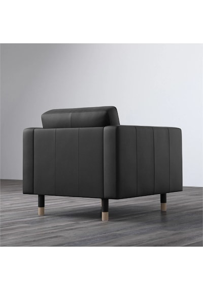 Ikea Beyaz Şık Berjer Koltuk - Tekli Deri Koltuk