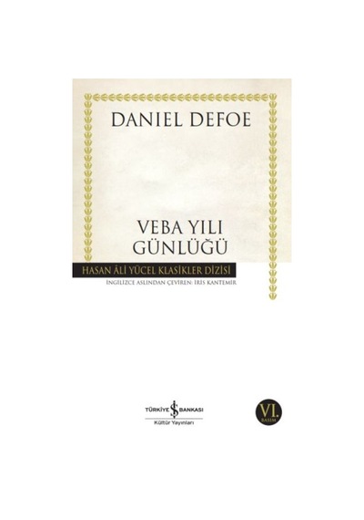 Veba Yılı Günlüğü - Hasan Ali Yücel Klasikleri - Kyut-764795
